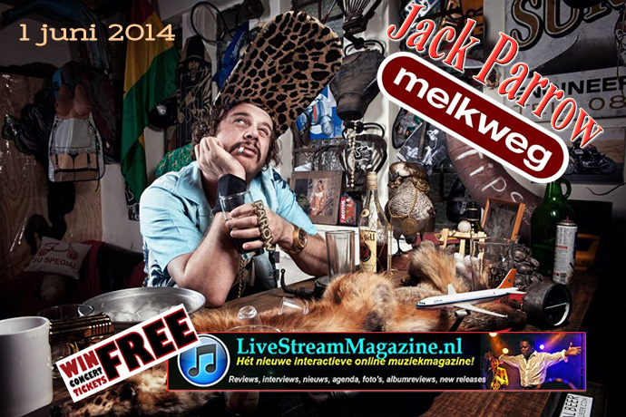 Win 2 x 2 Free Tickets Jack Parrow in de Melkweg