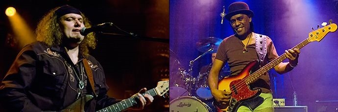 Julian Sas &  ‘Little T’ Tenny Tahamata 