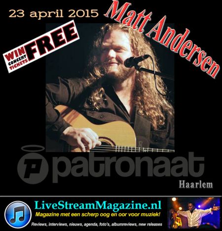 Win Free Tickets Matt Andersen